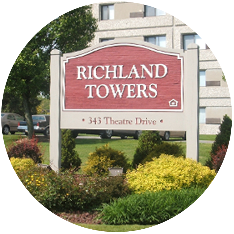 Richland Towers Shortcut Button
